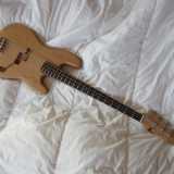 FL bass mod. Precision, body in ontano, manico in acero e tastiera in palissandro, realizzata dal liutaio Francesco Lapomarda